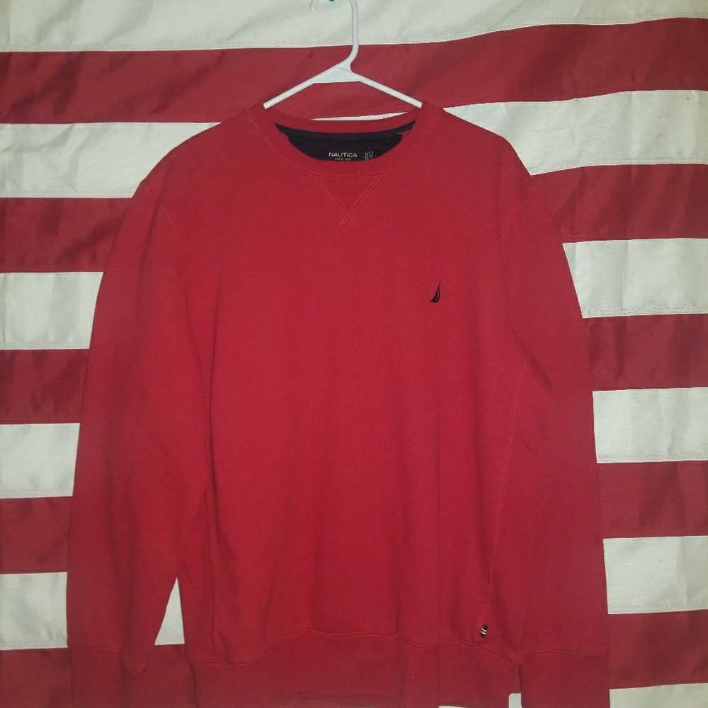 Red Nautica Sweater